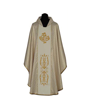 Casulla de sacerdote bordada