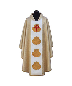 Casulla de sacerdote bordada