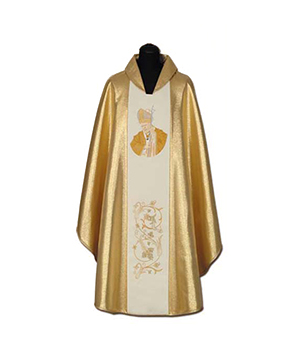 Casulla de sacerdote bordada