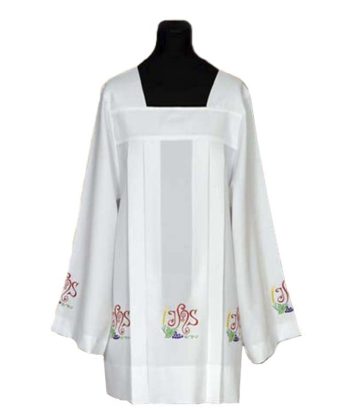 Roquete sacerdote bordado