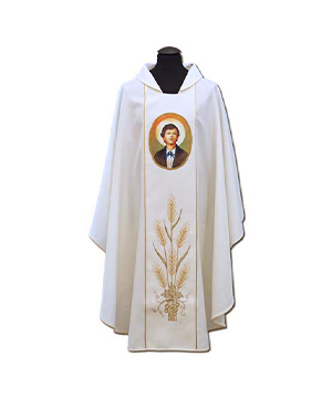 Casulla de sacerdote bordada