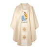 Casulla de sacerdote bordada Misterio Navidad