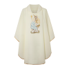 Casulla Sacerdotal blanca portal de Belén