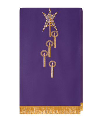 Cubre ambón adviento