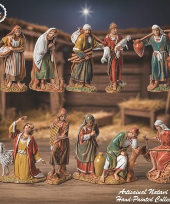 Figuras de Pastores Moranduzzo (10 piezas - 6,5 cm)