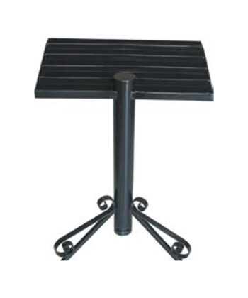 Lampadario de hierro forjado con filigrana