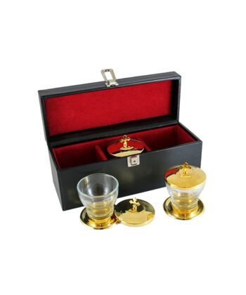 Crismera Triple en Estuche Rígido con Asa