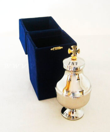 Crismera Niquelada en Estuche